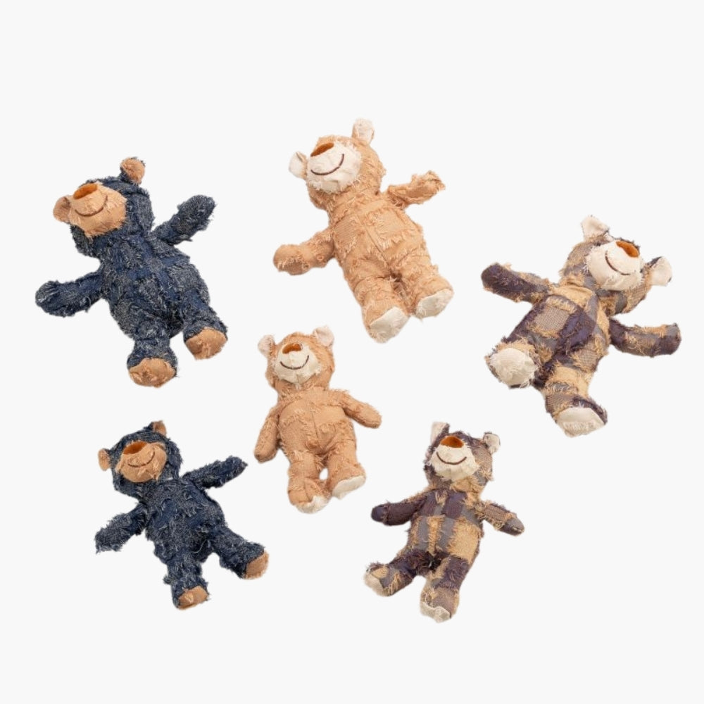 Dog toys interactive plush teddy bear squeaker