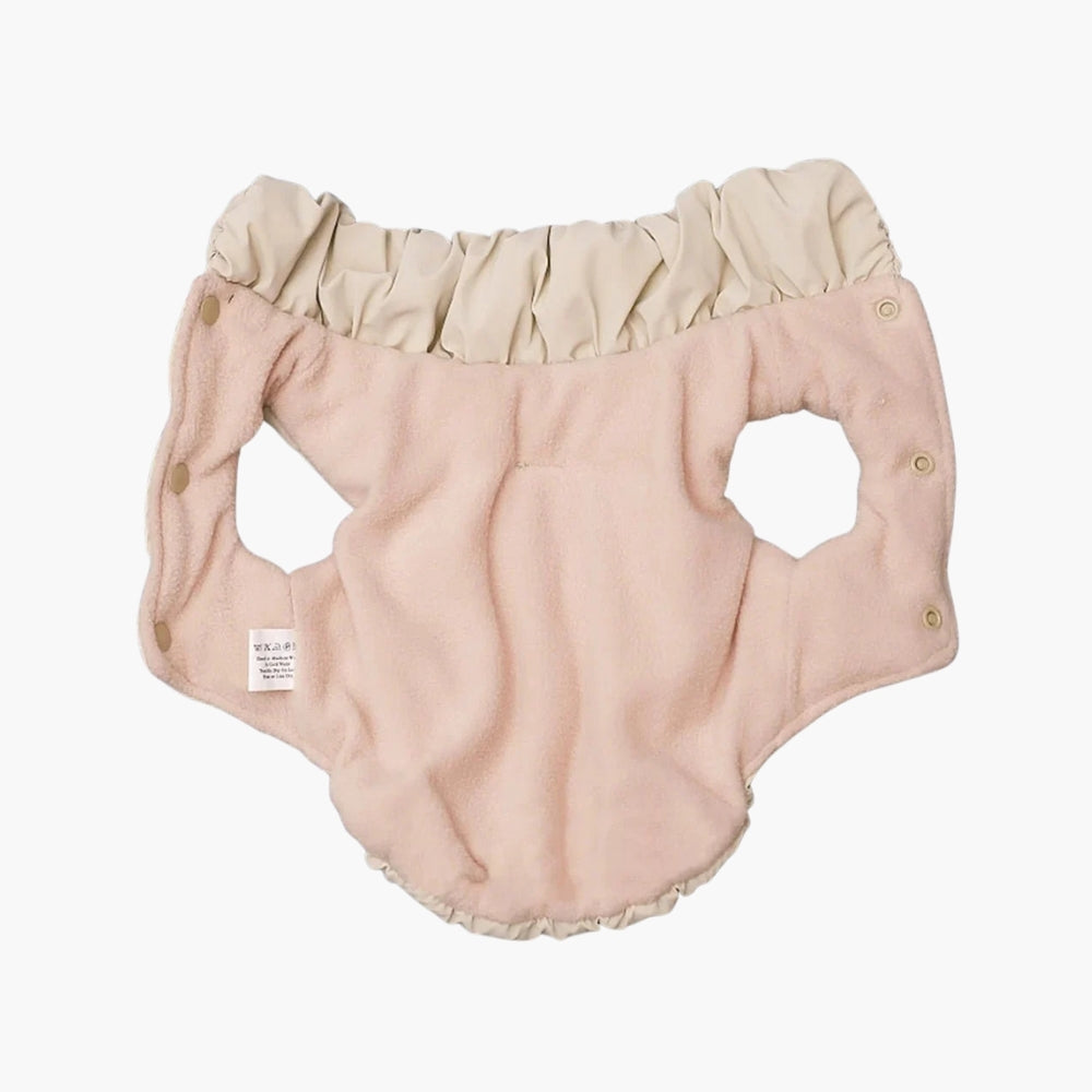 Dog winter coat padded vest for small dogs