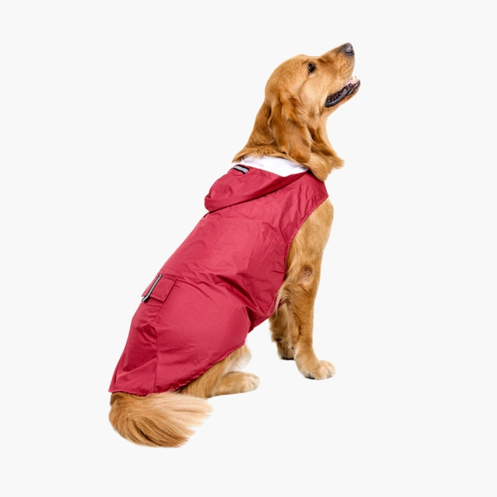 Dog waterproof coat rain jacket